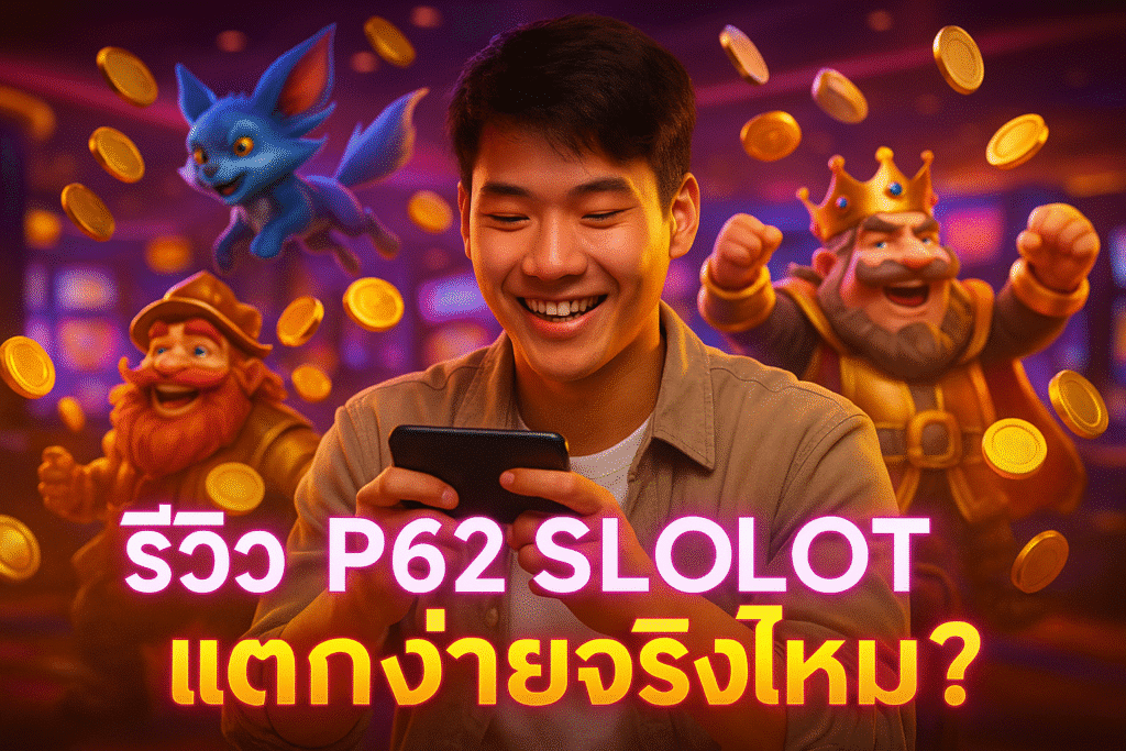 รีวิว P62 SLOT แตกง่ายจริงไหม?