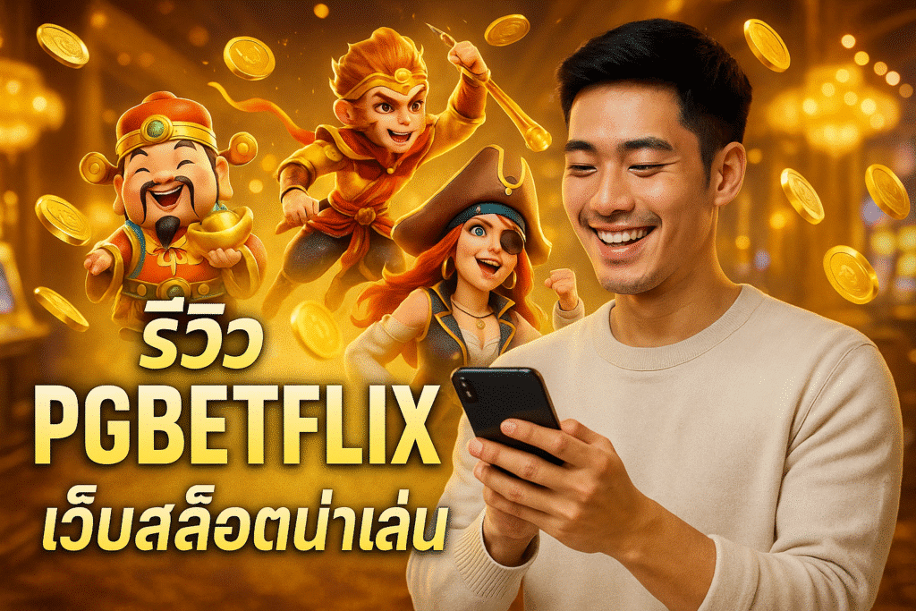 รีวิว PGBETFLIX เว็บสล็อตน่าเล่น