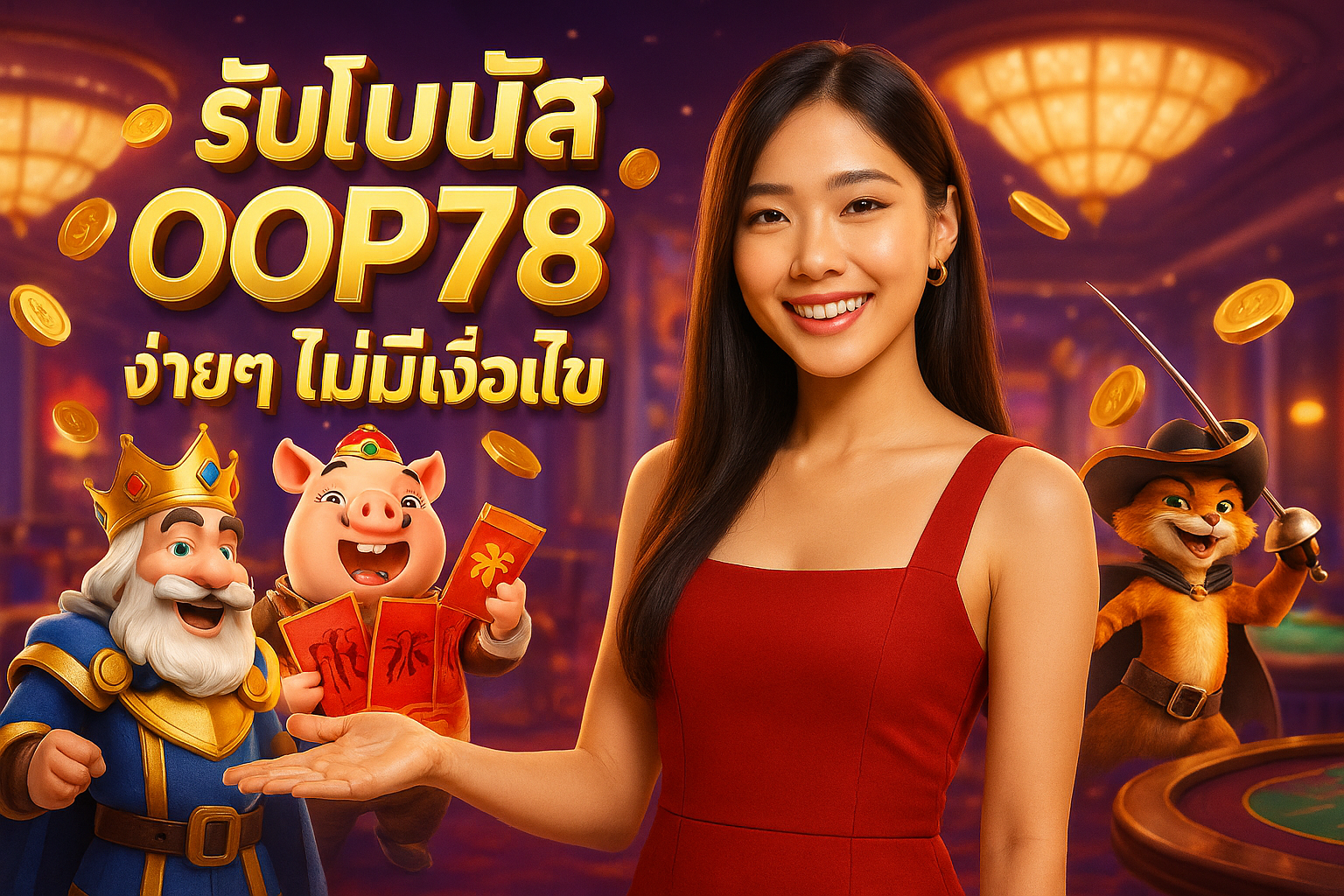 รับโบนัส OOP789 ง่ายๆ ไม่มีเงื่อนไข